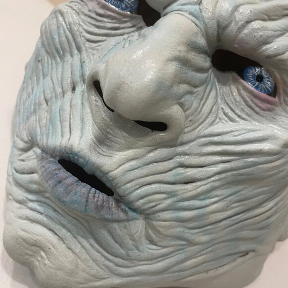 GAME OF THRONES NIGHT KING LATEX MASK ADULT SIZE REALISTIC GOTHIC COLLECTIBLE - Picture 13 of 16